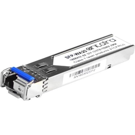 ANTAIRA 1.25G Gigabit SFP Transceiver WDM-A, SM/LC/20KM/13.0dB/TX:1310nm RX:1550nm, 0ºC~70ºC SFP-WA20